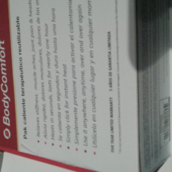 Reusable Therapeutic Heat Pack NEW FINAL SALE ITEM - Picture 5 of 5